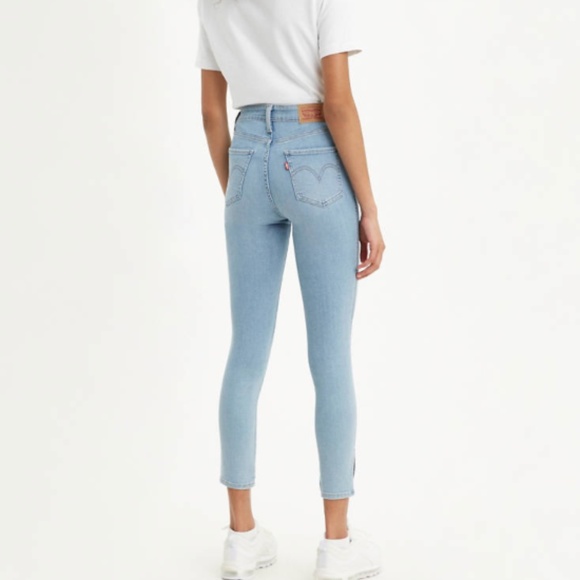 Button Front 721 High Rise Skinny Ankle Jeans - Picture 4 of 6